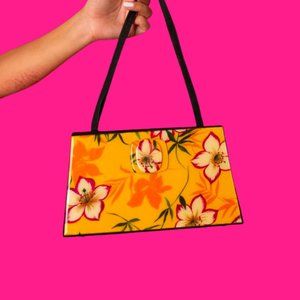 Yellow Tropical Handbag